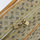 LOUIS VUITTON Monogram Mini Marie Hand Bag Blue M92003 LV Auth th6511-17