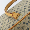 LOUIS VUITTON Monogram Mini Marie Hand Bag Blue M92003 LV Auth th6511-10