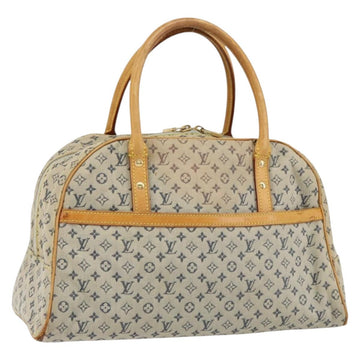 LOUIS VUITTON Monogram Mini Marie Hand Bag Blue M92003 LV Auth th6512