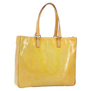 LOUIS VUITTON Monogram Vernis Columbus Tote Bag Gris M91028 LV Auth th6514-1