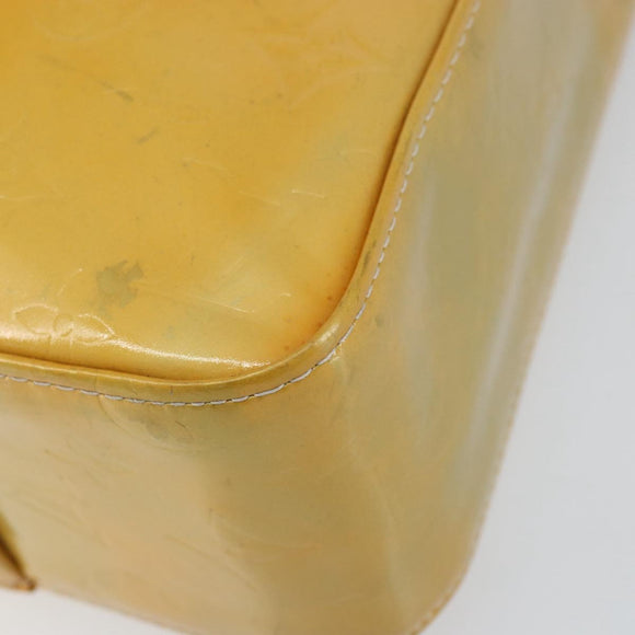 LOUIS VUITTON Monogram Vernis Columbus Tote Bag Gris M91028 LV Auth th6514