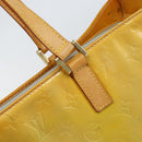 LOUIS VUITTON Monogram Vernis Columbus Tote Bag Gris M91028 LV Auth th6514-17