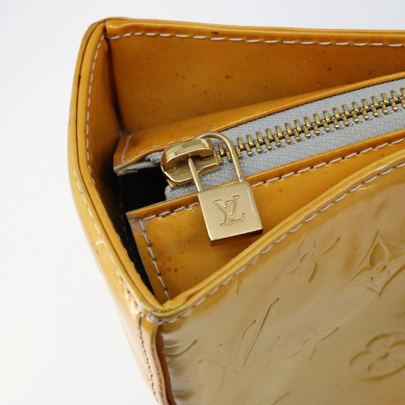 LOUIS VUITTON Monogram Vernis Columbus Tote Bag Gris M91028 LV Auth th6514