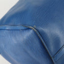 LOUIS VUITTON Epi Keepall 50 Boston Bag Blue M42965 LV Auth th6515-15