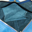 LOUIS VUITTON Epi Keepall 50 Boston Bag Blue M42965 LV Auth th6515-20