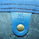 LOUIS VUITTON Epi Keepall 50 Boston Bag Blue M42965 LV Auth th6515-12