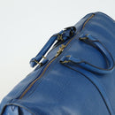 LOUIS VUITTON Epi Keepall 50 Boston Bag Blue M42965 LV Auth th6515-6