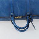 LOUIS VUITTON Epi Keepall 50 Boston Bag Blue M42965 LV Auth th6515-7