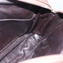 FENDI Zucchino Canvas Shoulder Bag Beige Auth th6516-17