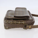 FENDI Zucchino Canvas Shoulder Bag Beige Auth th6516-5