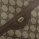 GUCCI GG Supreme Web Sherry Line Tote Bag PVC Beige Red 39 02 003 Auth th6519-14