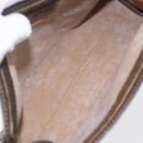 GUCCI GG Supreme Web Sherry Line Bag PVC Beige Red 41 014 2125 28 Auth th6520-13