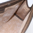 GUCCI GG Supreme Web Sherry Line Bag PVC Beige Red 41 014 2125 28 Auth th6520-14