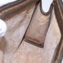 GUCCI GG Supreme Web Sherry Line Bag PVC Beige Red 41 014 2125 28 Auth th6520-15