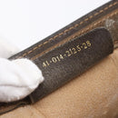 GUCCI GG Supreme Web Sherry Line Bag PVC Beige Red 41 014 2125 28 Auth th6520-16