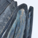 GUCCI Micro GG Supreme Shoulder Bag PVC Navy Gold 004 106 0024 Auth th6521-18