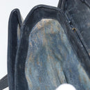 GUCCI Micro GG Supreme Shoulder Bag PVC Navy Gold 004 106 0024 Auth th6521-19