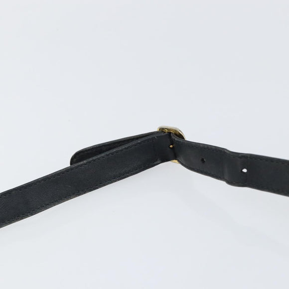 GUCCI Micro GG Supreme Shoulder Bag PVC Navy Gold 004 106 0024 Auth th6521