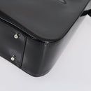 GUCCI Soho Hand Bag Enamel 2way Black Silver 000 1013 0504 Auth th6522-9
