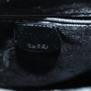 GUCCI Soho Hand Bag Enamel 2way Black Silver 000 1013 0504 Auth th6522-22