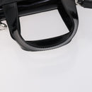 GUCCI Soho Hand Bag Enamel 2way Black Silver 000 1013 0504 Auth th6522-8