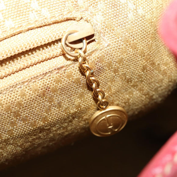 GUCCI Bamboo Backpack Suede Red Gold 003 2058 0016 Auth th6525