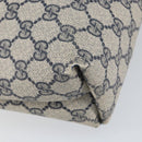 GUCCI GG Supreme Sherry Line Tote Bag PVC Navy Red 002 4487 39 Auth th6526-16