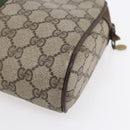 GUCCI GG Supreme Web Sherry Line Bag PVC Beige Red 40 014 3553 Auth th6527-10