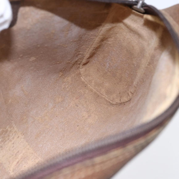 GUCCI GG Supreme Web Sherry Line Bag PVC Beige Red 40 014 3553 Auth th6527