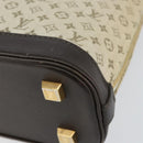 LOUIS VUITTON Monogram Mini Alma Haut Hand Bag Khaki M92203 LV Auth th6528-10