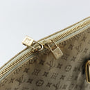 LOUIS VUITTON Monogram Mini Alma Haut Hand Bag Khaki M92203 LV Auth th6528-15