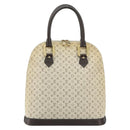 LOUIS VUITTON Monogram Mini Alma Haut Hand Bag Khaki M92203 LV Auth th6528-2