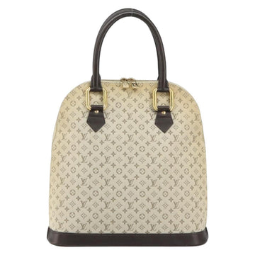 LOUIS VUITTON Monogram Mini Alma Haut Hand Bag Khaki M92203 LV Auth th6528 - 0