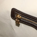 LOUIS VUITTON Monogram Mini Alma Haut Hand Bag Khaki M92203 LV Auth th6528-20