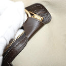 LOUIS VUITTON Monogram Mini Alma Haut Hand Bag Khaki M92203 LV Auth th6528-22