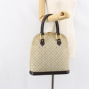LOUIS VUITTON Monogram Mini Alma Haut Hand Bag Khaki M92203 LV Auth th6528-23