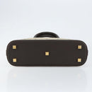 LOUIS VUITTON Monogram Mini Alma Haut Hand Bag Khaki M92203 LV Auth th6528-9