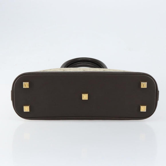 LOUIS VUITTON Monogram Mini Alma Haut Hand Bag Khaki M92203 LV Auth th6528