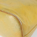 LOUIS VUITTON Monogram Vernis Houston Hand Bag Gris M91053 LV Auth th6529-16