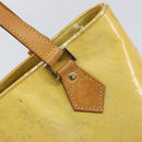 LOUIS VUITTON Monogram Vernis Houston Hand Bag Gris M91053 LV Auth th6529-18