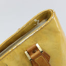 LOUIS VUITTON Monogram Vernis Houston Hand Bag Gris M91053 LV Auth th6529-9