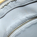 LOUIS VUITTON Monogram Vernis Houston Hand Bag Gris M91053 LV Auth th6529-20