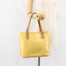 LOUIS VUITTON Monogram Vernis Houston Hand Bag Gris M91053 LV Auth th6529-26