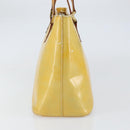 LOUIS VUITTON Monogram Vernis Houston Hand Bag Gris M91053 LV Auth th6529-4