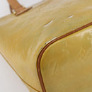 LOUIS VUITTON Monogram Vernis Houston Hand Bag Gris M91053 LV Auth th6530-8