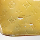 LOUIS VUITTON Monogram Vernis Houston Hand Bag Gris M91053 LV Auth th6530-9