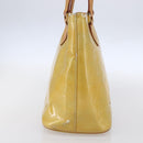 LOUIS VUITTON Monogram Vernis Houston Hand Bag Gris M91053 LV Auth th6530-3