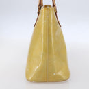 LOUIS VUITTON Monogram Vernis Houston Hand Bag Gris M91053 LV Auth th6530-4