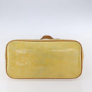 LOUIS VUITTON Monogram Vernis Houston Hand Bag Gris M91053 LV Auth th6530-5