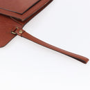 LOUIS VUITTON Epi Serie Dragonne Hand Bag Brown M52618 LV Auth th6531-8